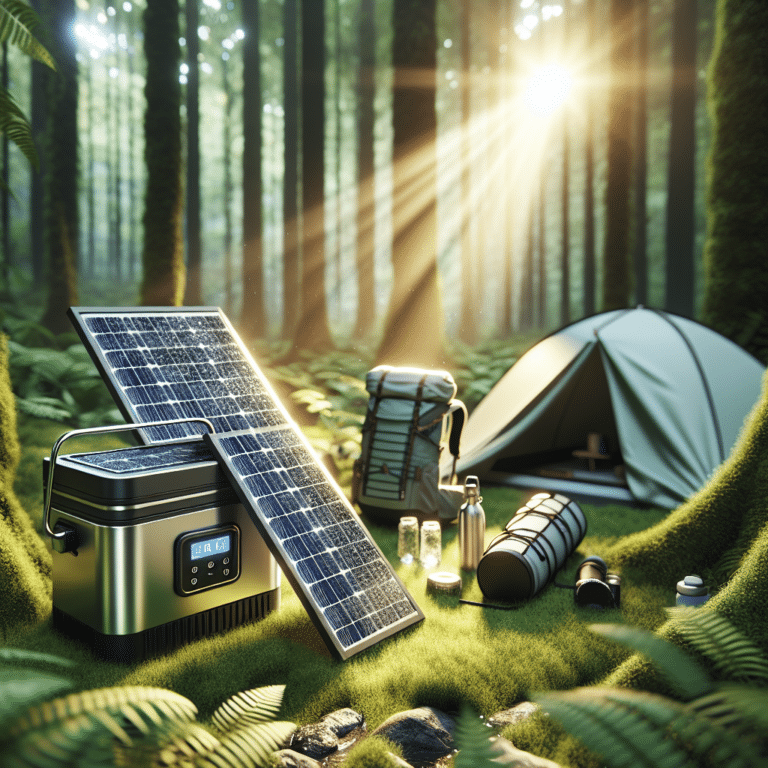 Portable Solar Powered Coolers: Essential for Camping
