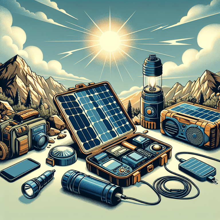 Solar-Powered Devices for Your Emergency Kit