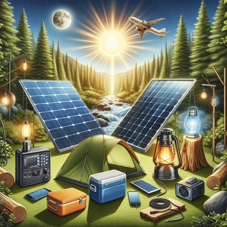 Top Solar Gear for Long Camping Trips
