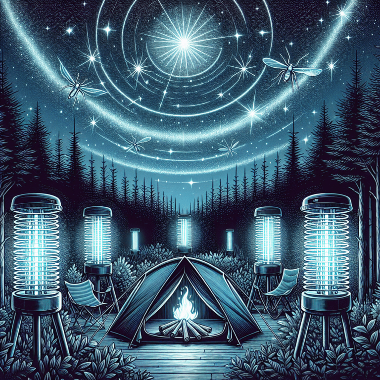 Bug Off: Solar Powered Bug Zappers for Camping