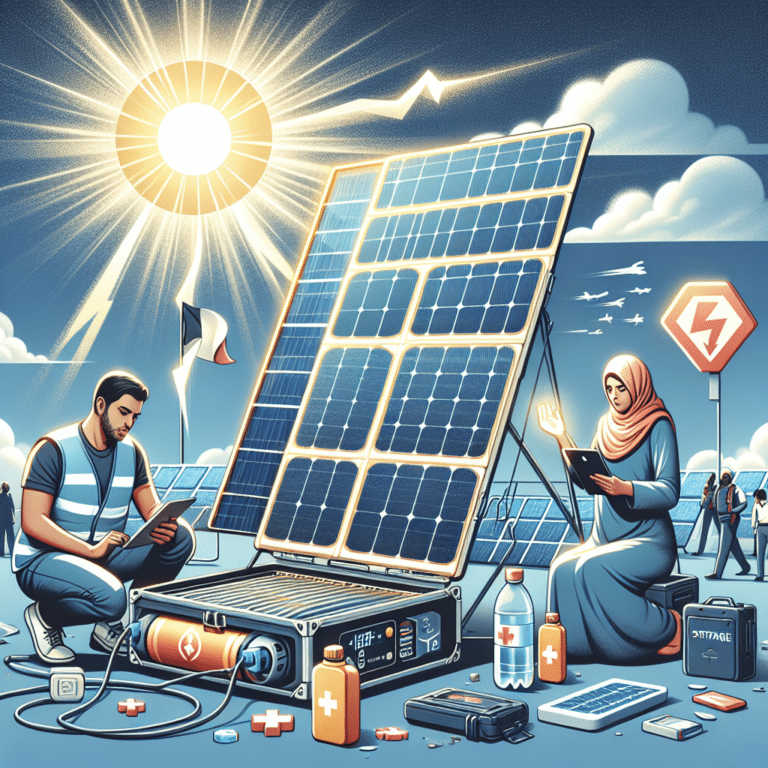 Portable Solar Emergency Power Supplies