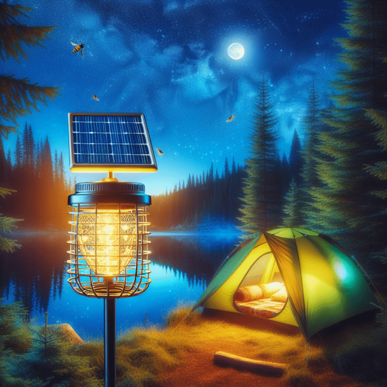 Bug Off: Solar Powered Bug Zappers for Camping