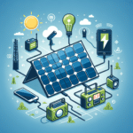 Solar Charging Setup for Emergencies