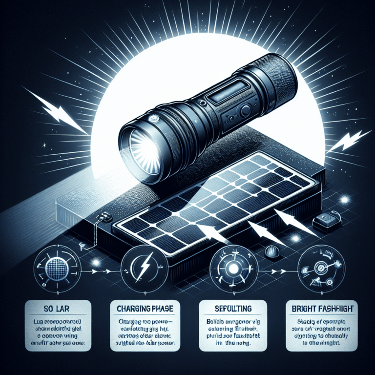 Solar Powered Emergency Flashlight Guide