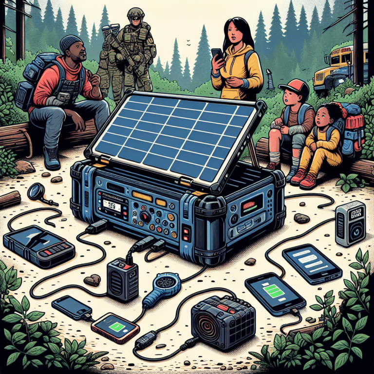 Stay Connected with a Solar Charing Setup During Emergencies