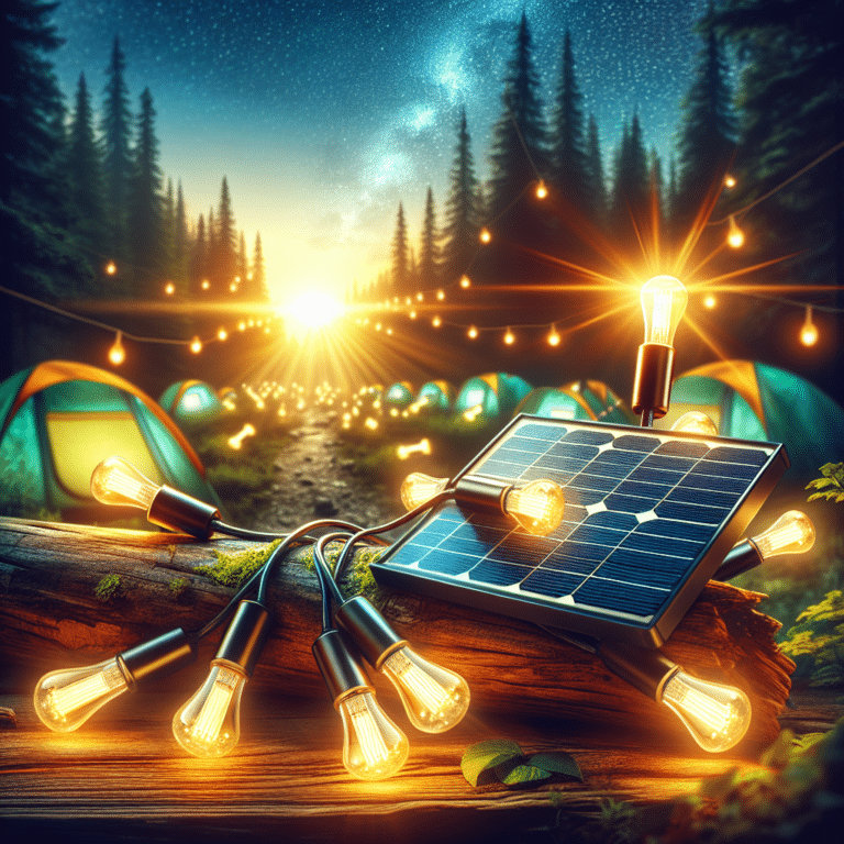 Unleashing the Power of the Sun: Solar Camping Lights for Adventure Seekers